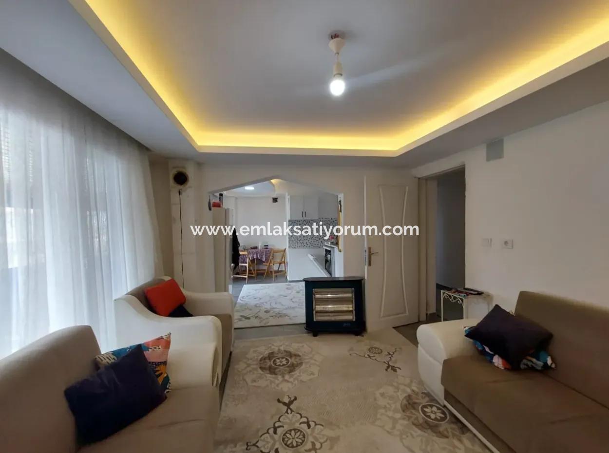 Muğla Okçularda Eşyalı, Bahçeli 1+1 Kiralık