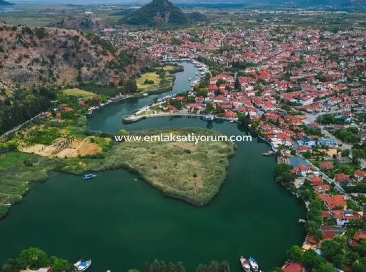 Mugla Dalyan Merkezde Kelepir, 2. Katta 150 M2 Mesken Veya İşyeri Satılık