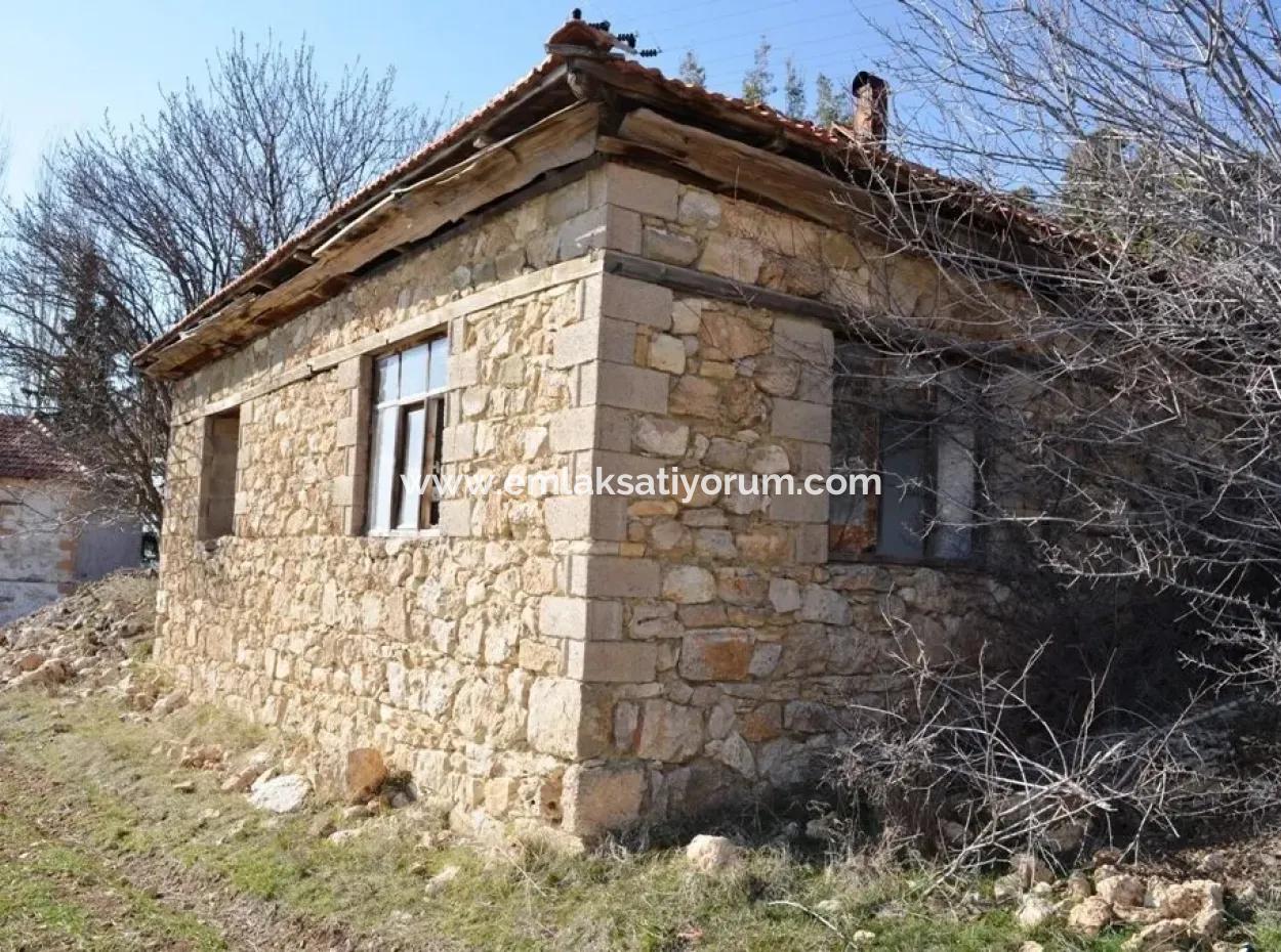 Çameli Gökçeyakada Satılık Veya Takas Taş Ev Ve Arazisi