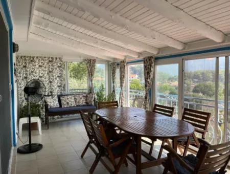 Muğla Dalyan Gökbel De 4+1 Deniz Manzaralı Müstakil Eşyalı Villa Satılık