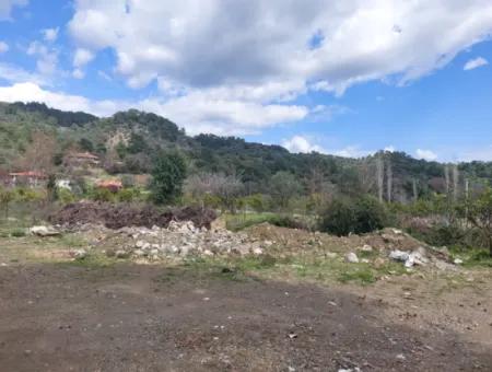 Muğla Köyceğiz Çandır Merkezde 1000 M2 Arazi Satılık