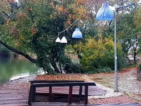 Dalyan Da Satılık Kanala Sıfır Turizm İmarlı Arsa