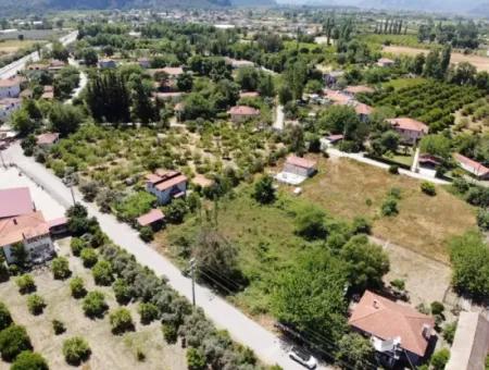 Dalyan Okçularda 734 M2 2 Parsel Arsa Satılık