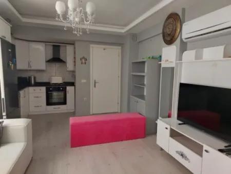 Ortaca Cumhuriyetde 1+1 Eşyalı Daire Kiralık