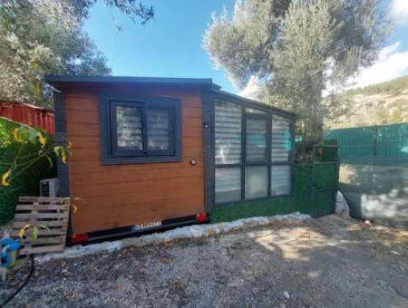 Göcekte 1 388 M2 Arazide, Doğa İçinde Yüzme Havuzlu Tiny House Ve Köy Evi  Acil Satılık